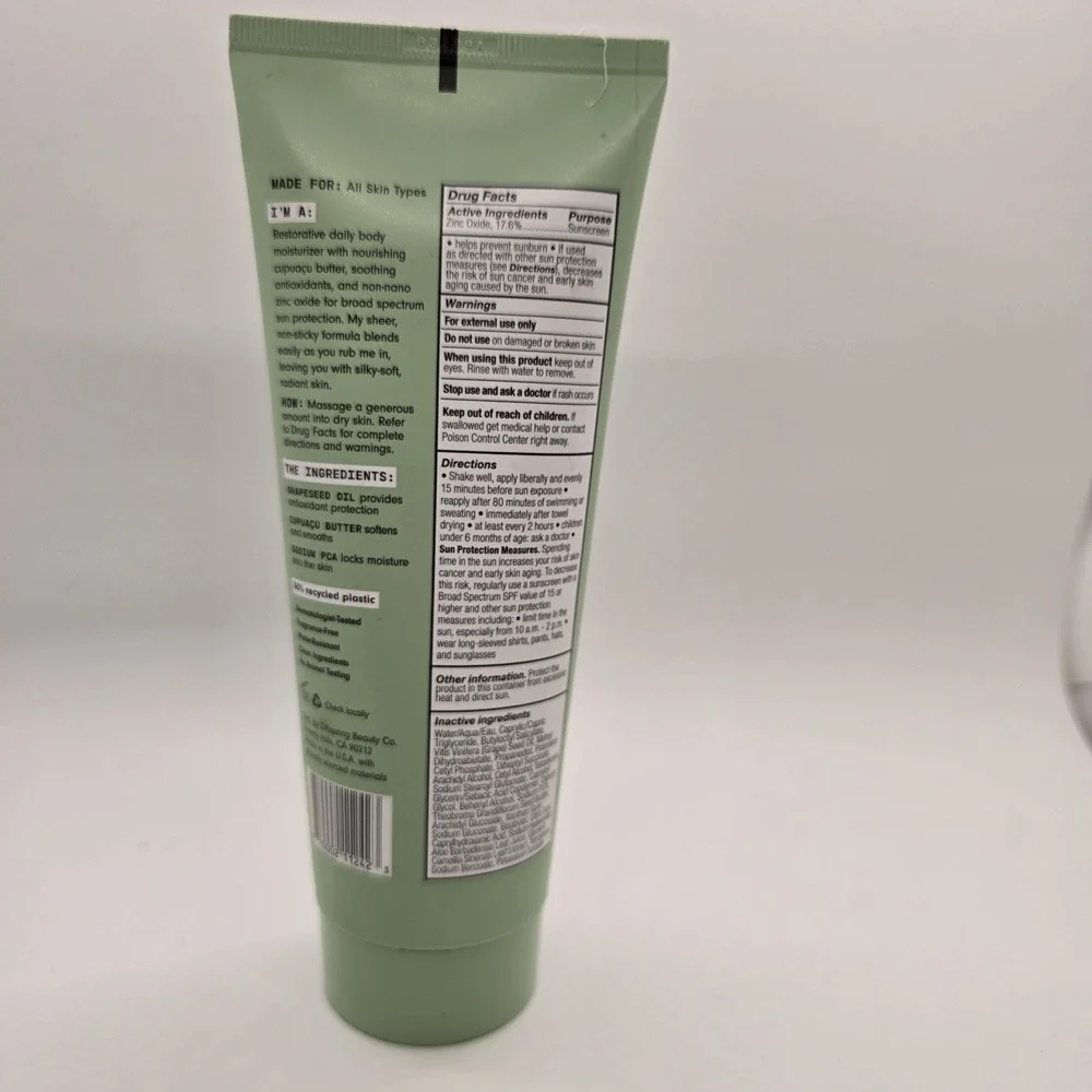 Versed Total Package Replenishing Body Lotion Mineral ‎ SPF 30-6 Oz